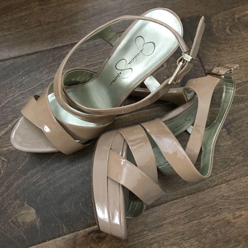 Nude heels - Jessica Simpson
